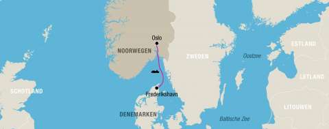 Stena Line, overtocht Frederikshavn-Oslo