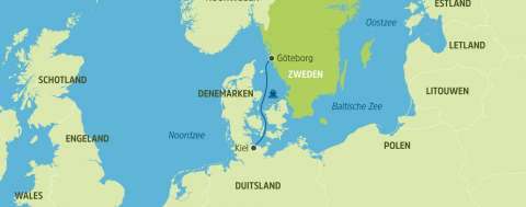 Stena Line, overtocht Kiel-Göteborg