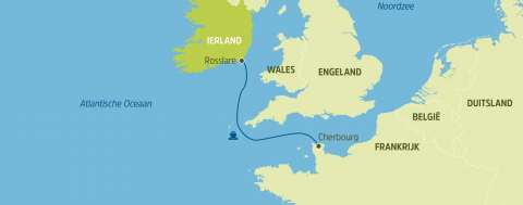 Stena Line, overtocht Cherbourg-Rosslare