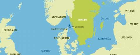 Stena Line, overtocht Frederikshavn-Göteborg