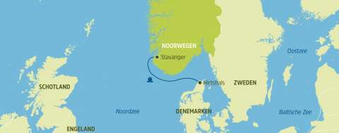 Fjord Line, ferry Hirtshals-Stavanger