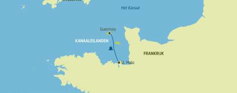 Brittany Ferries, overtocht St. Malo - Guernsey