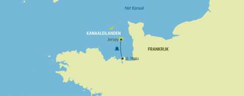DFDS, overtocht St. Malo - Jersey