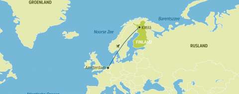 Transavia, vlucht Amsterdam-Kittilä